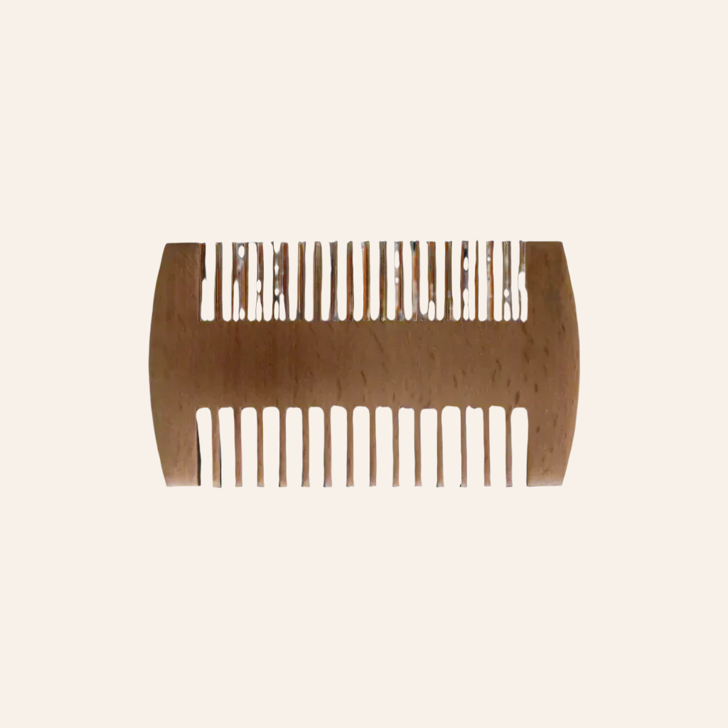 Bamboo Beard Comb