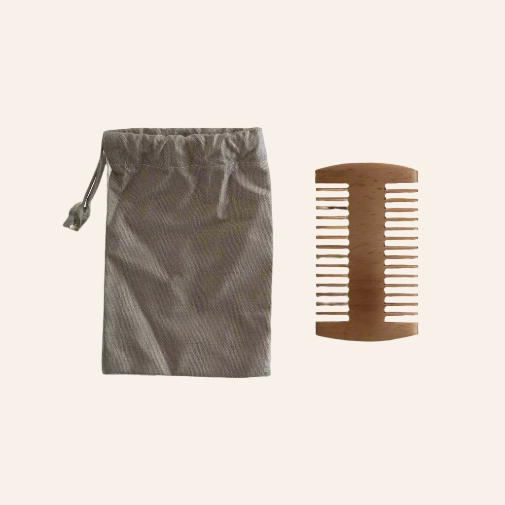 Bamboo Beard Comb
