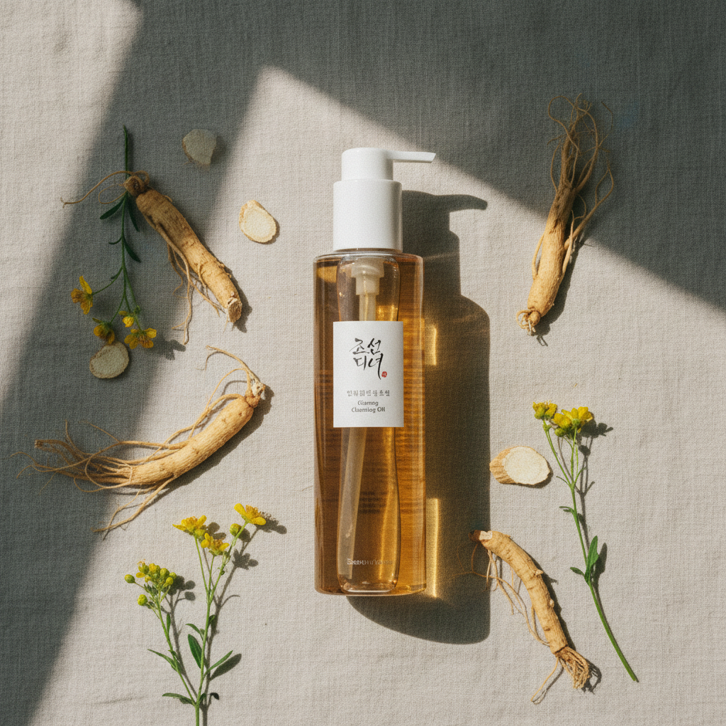 Cleansing Oil - Flat Lay
