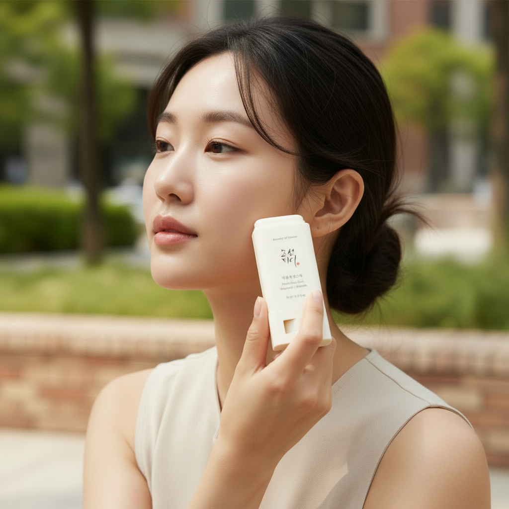 Matte Sun Stick - Natural Apply